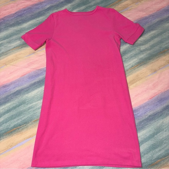 Dudley Stephens Pink Terry Fleece Dress size M - Picture 3 of 8